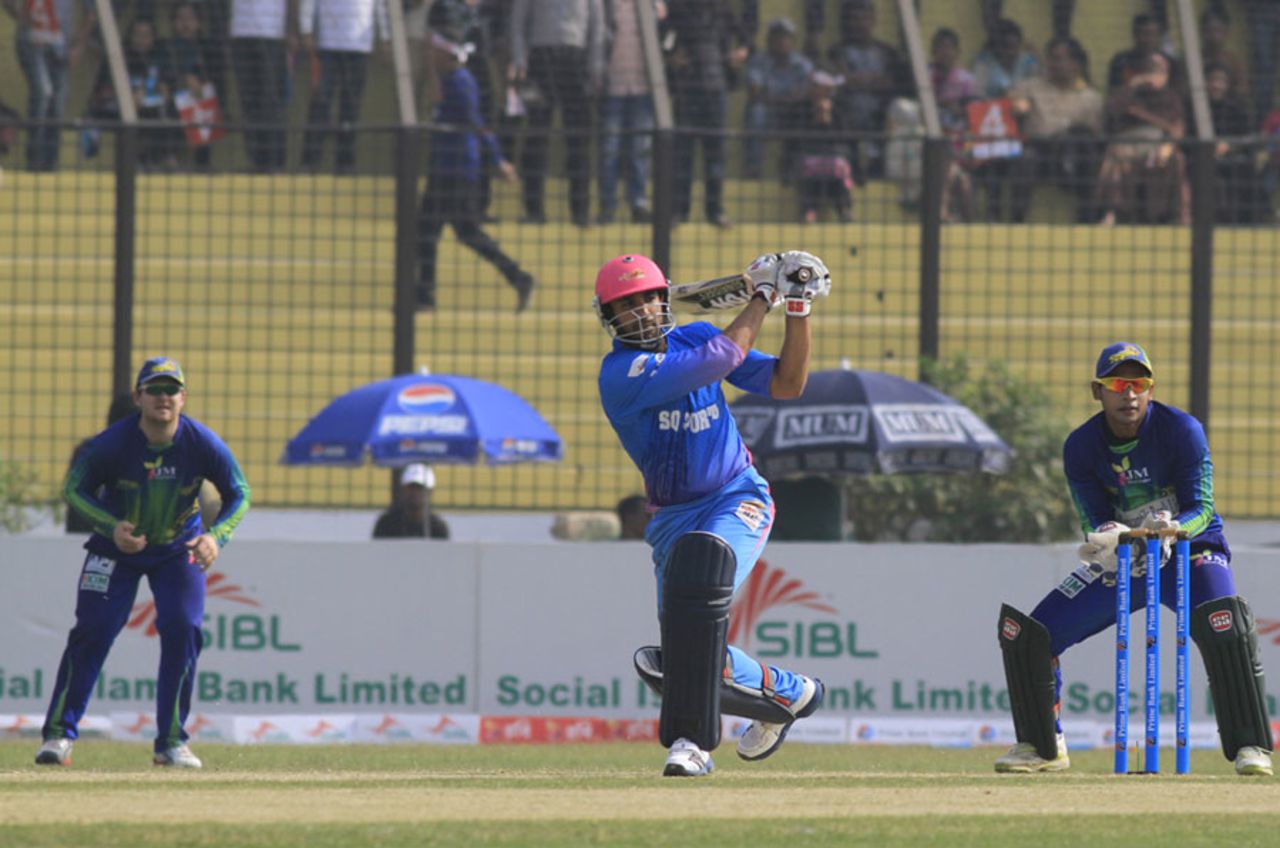 Ravi Bopara made 34 opening the batting, Chittagong Kings v Sylhet Royals, BPL, Chittagong, January 28, 2013