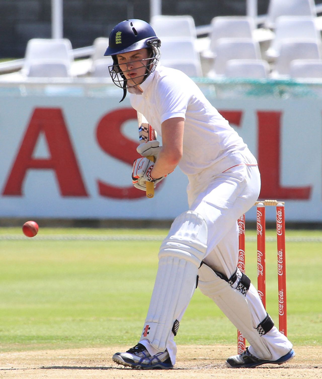 Dominic Sibley made a vital half-century as England struggled, South Africa Under-19 v England Under-19, 1st Youth Test, Cape Town, 3rd day, January, 29, 2013