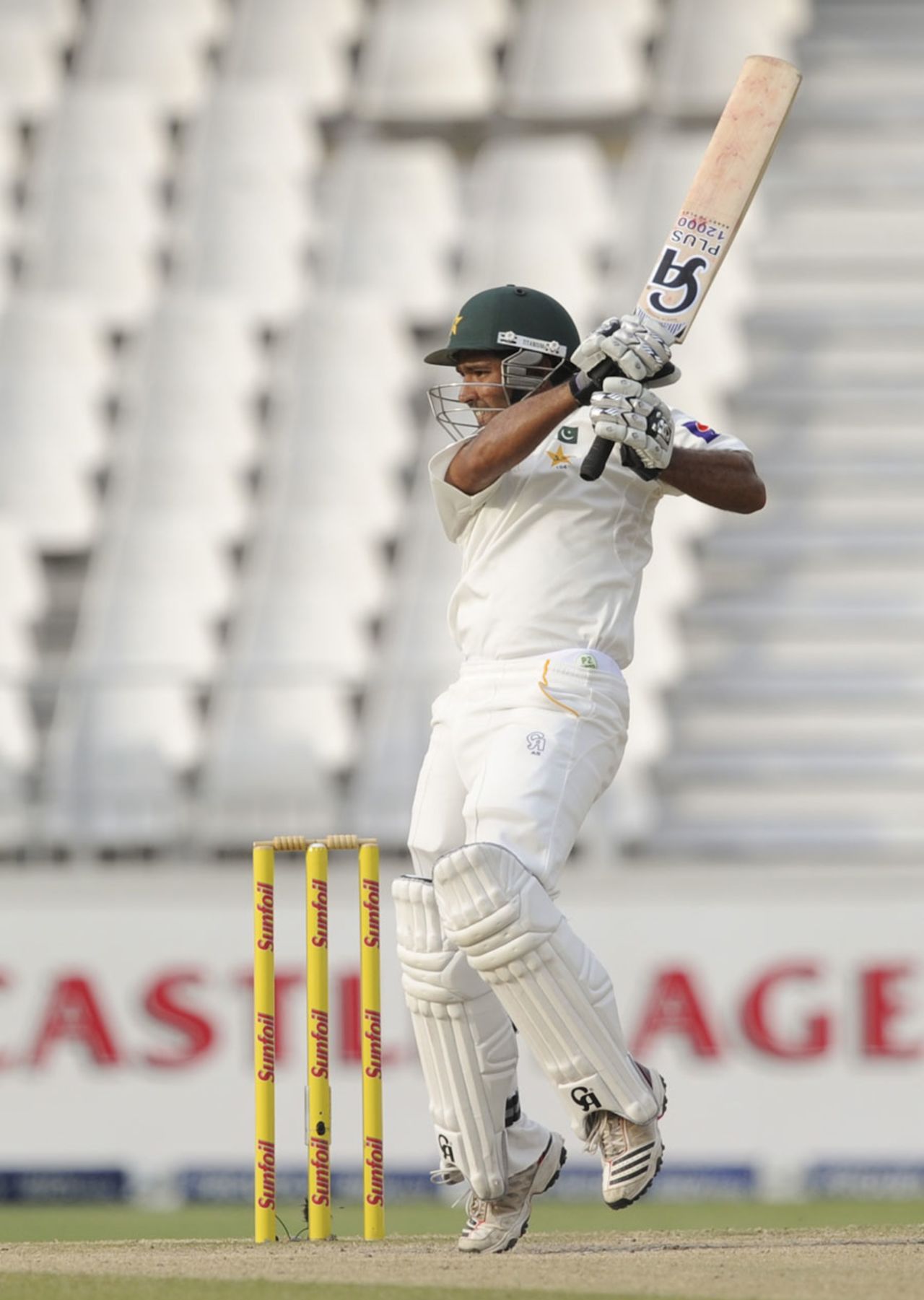Asad Shafiq made his seventh Test half-century, South Africa v Pakistan, 1st Test, Johannesburg, 3rd day, February 3, 2013
