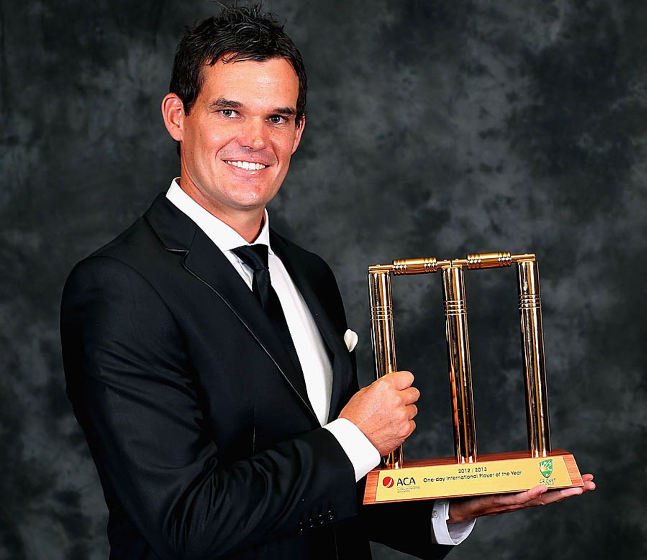 Clint McKay won the ODI player of the year award, Melbourne, February 4, 2013