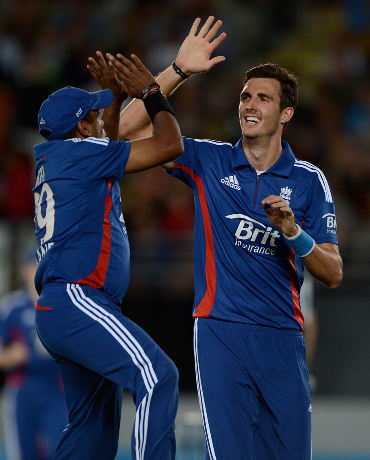 Steven Finn took three wickets, New Zealand v England, 1st T20, Auckland, February 9, 2013