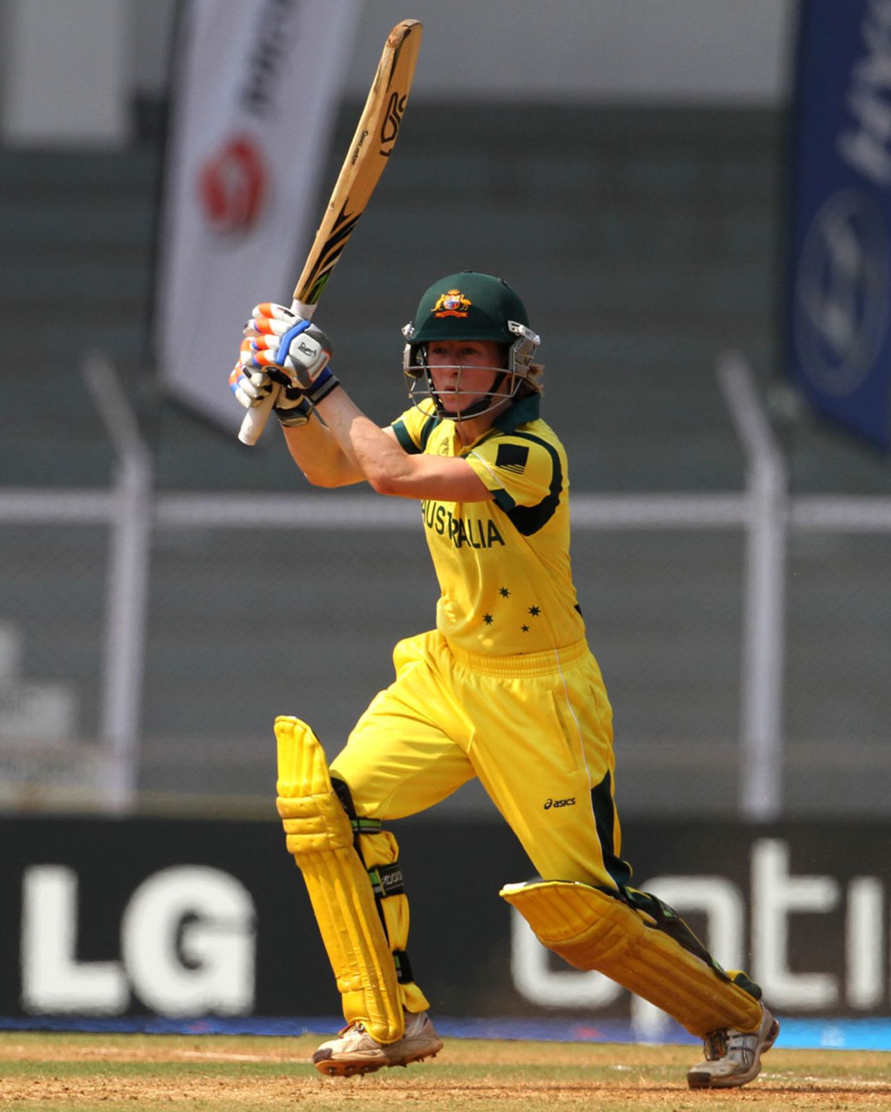 Rachael Haynes steered Australia to victory, Australia v Sri Lanka, Super Six match, Women's World Cup 2013, Mumbai,  February 10, 2013