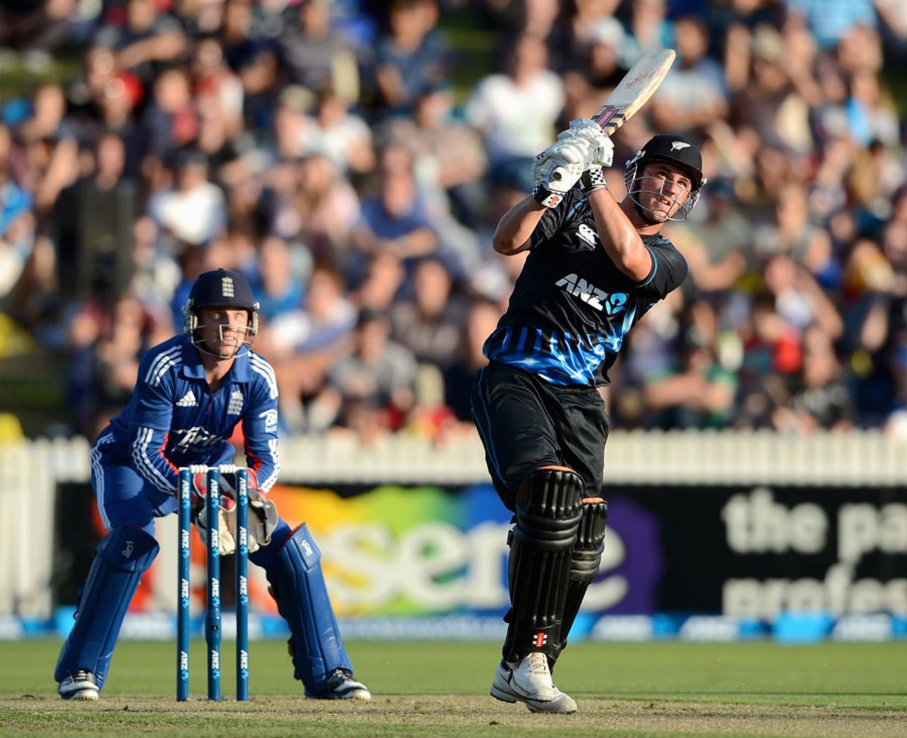 Hamish Rutherford helped New Zealand to a quick start, New Zealand v England, 2nd T20, Hamilton, February 12, 2013