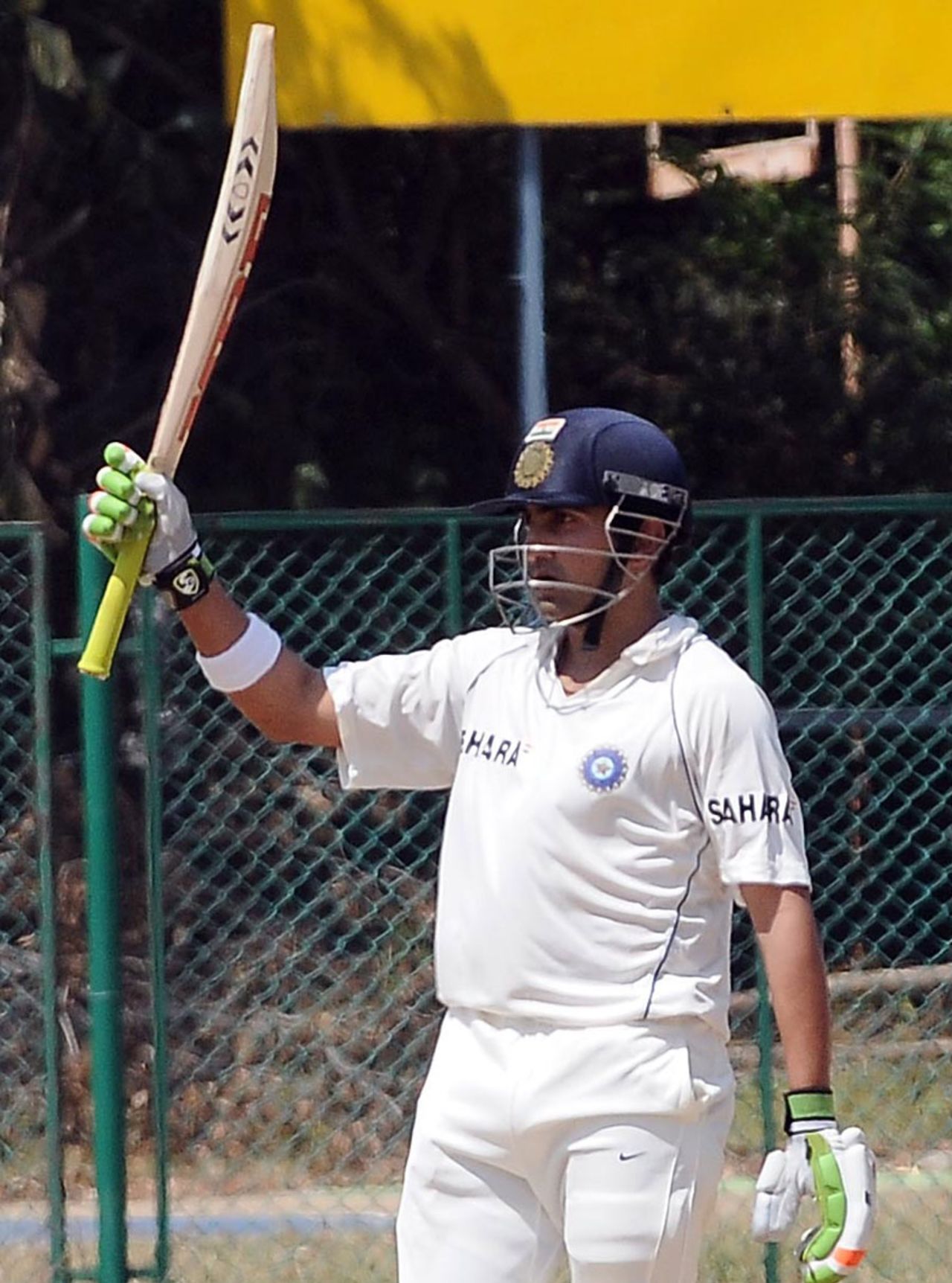 Gautam Gambhir scored 112 runs against the Australians, India A v Australians, Tour game, Day 1, Chennai, February 16 2013