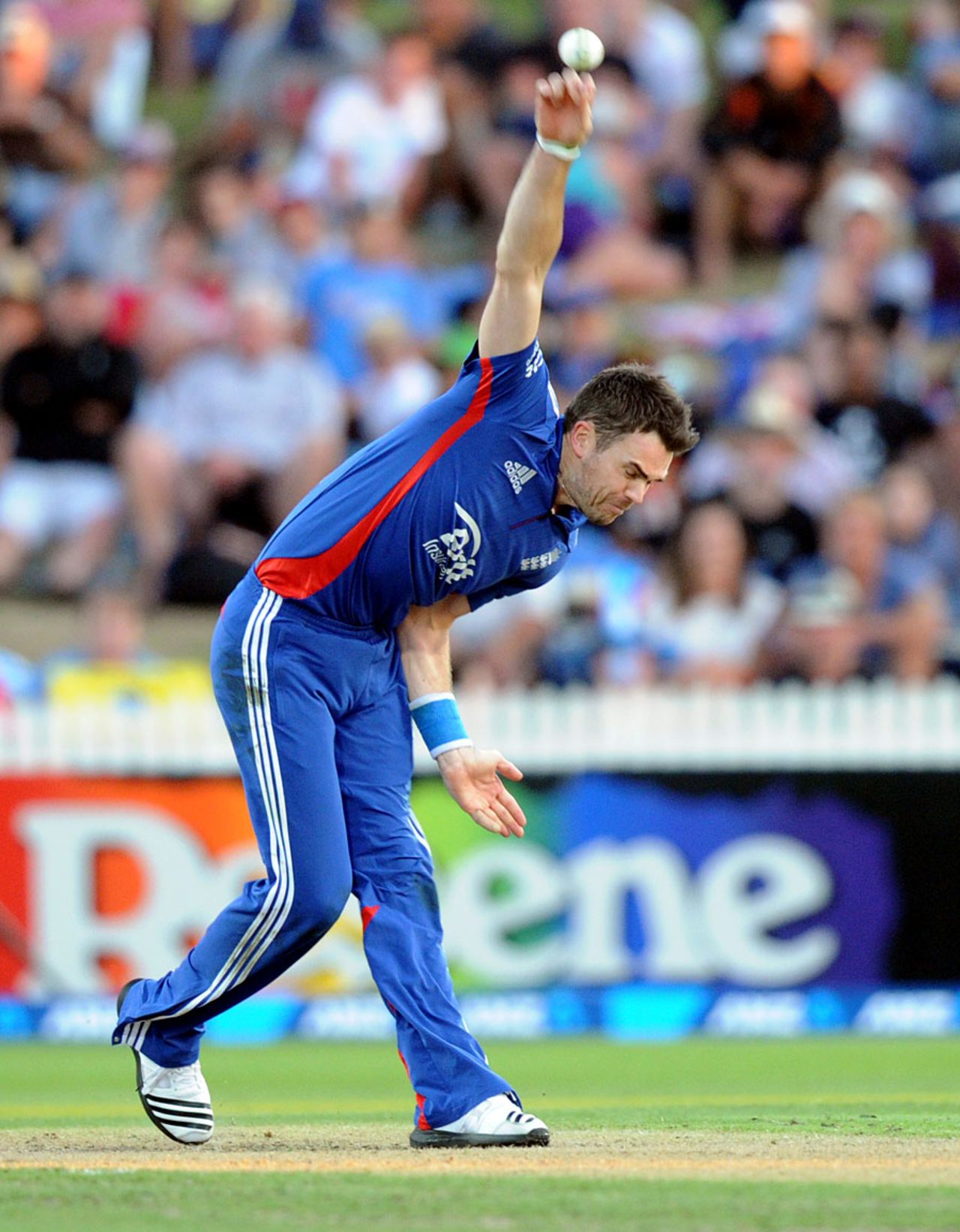 James Anderson now has the most international wickets by an England bowler, New Zealand v England, 1st ODI, Hamilton, February 17, 2013