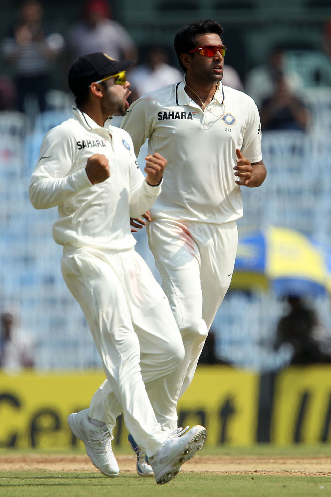 R Ashwin struck twice before lunch, India v Australia, 1st Test, Chennai, 1st day, February 22, 2013