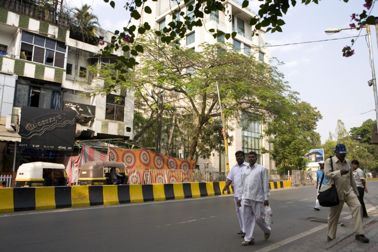 The German bakery that was targeted in a terrorist attack, Pune, March 2, 2010