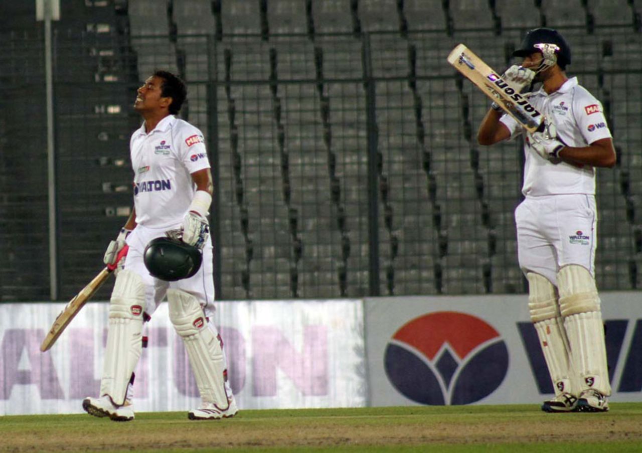 Central Zone's Raqibul Hasan scored 126 against North Zone in the BCL final, Central Zone v North Zone, BCL final, Mirpur, 1st day, February 22, 2013