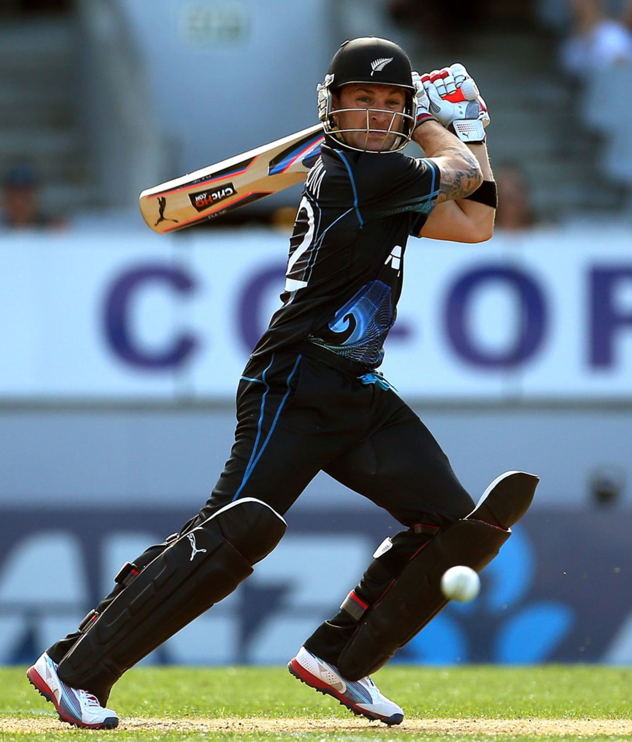 Brendon McCullum played another captain's innings, New Zealand v England, 3rd ODI, Auckland, February 23, 2013