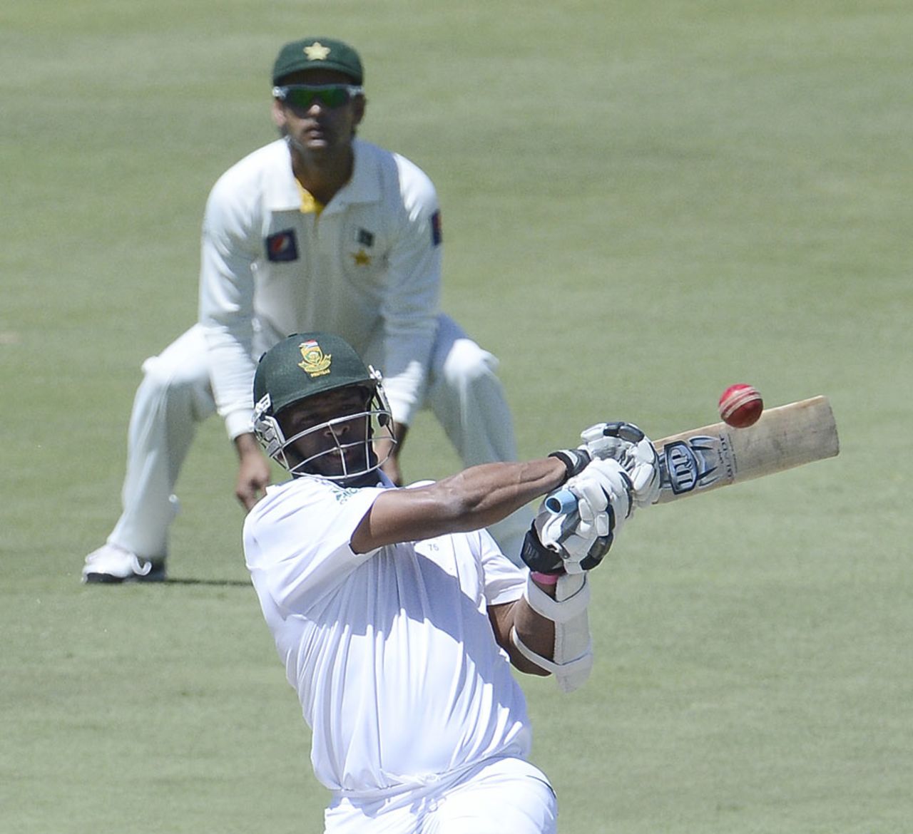 Vernon Philander made a career-best 74, South Africa v Pakistan, 3rd Test, Centurion, 2nd day, February 23, 2013