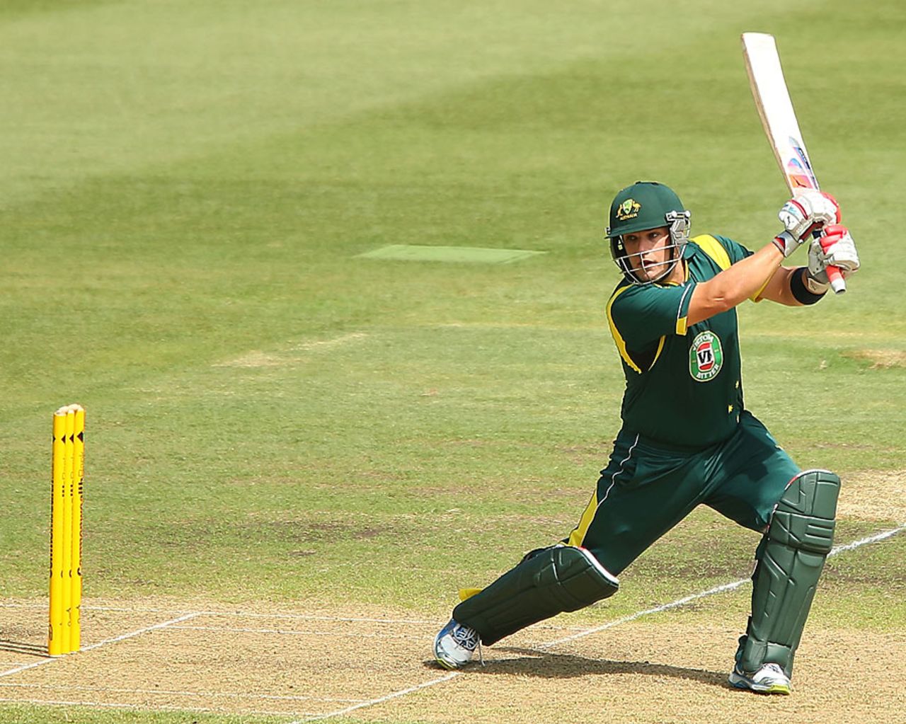 Aaron Finch scored 109 as Australia A won by 45 runs, Australia A v England Lions, 4th unofficial ODI, Sydney, February 25, 2013