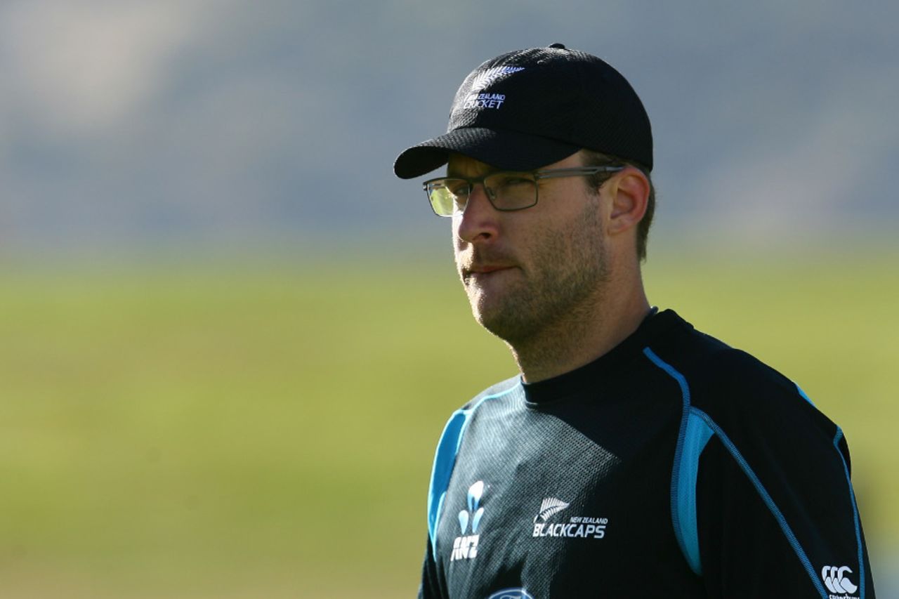 Daniel Vettori has been training with the New Zealand XI squad, New Zealand XI v England XI, Tour Match, Queenstown, 2nd day, February 28, 2013