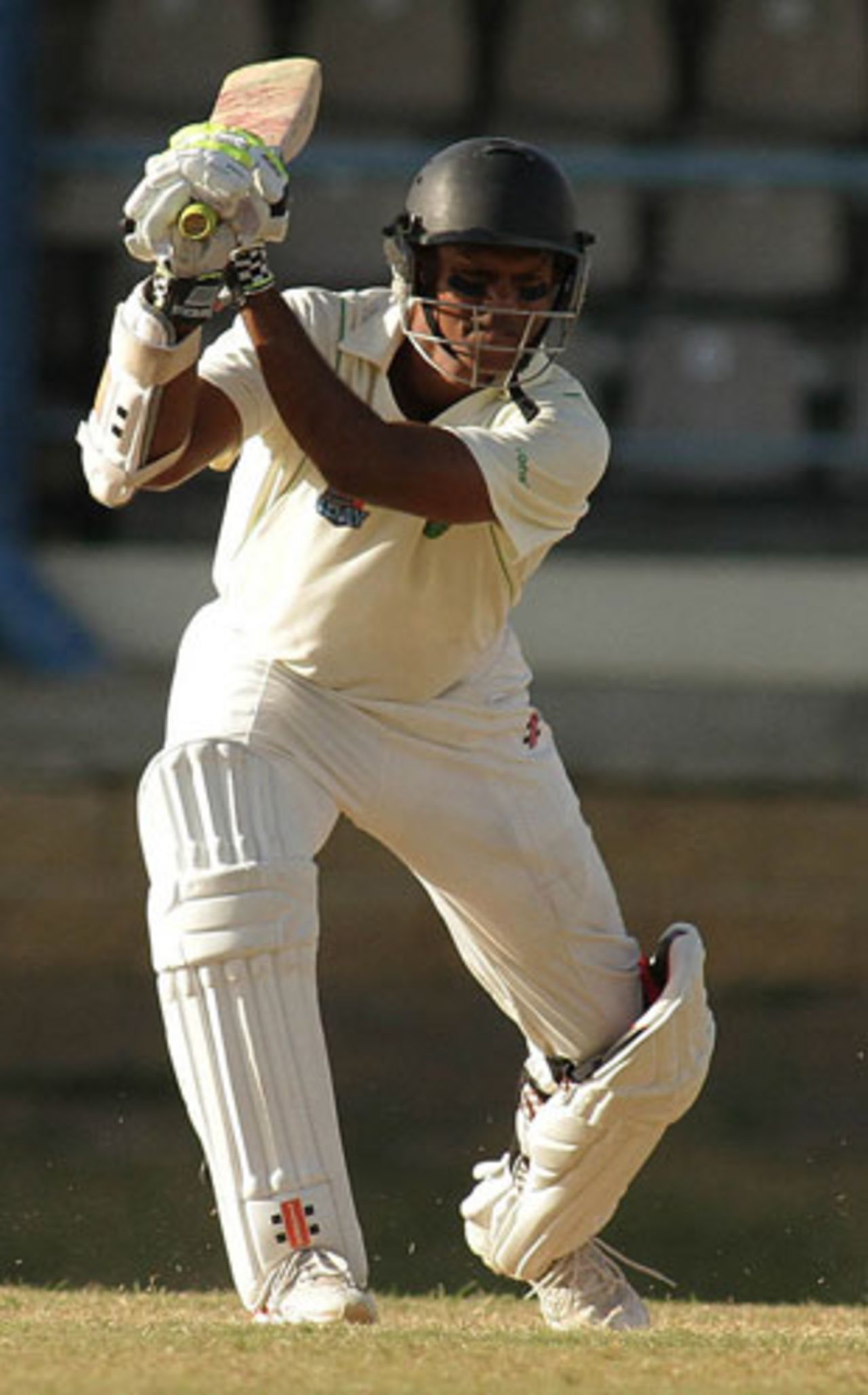 Shivnarine Chanderpaul scored 108 runs, Trinidad & Tobago v Guyana, Regional Four Day Competition, Day 4, Port of Spain, March 9, 2013