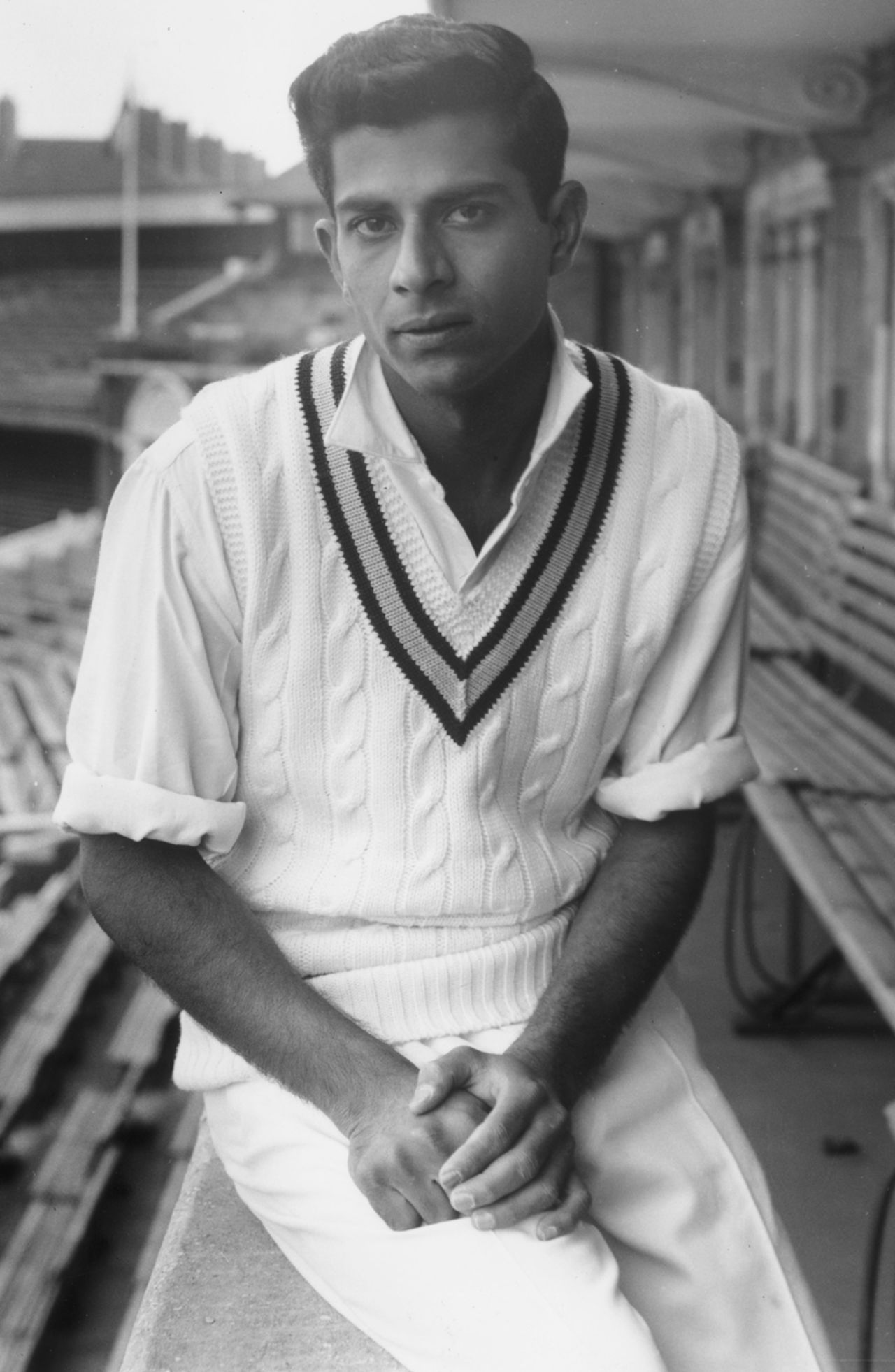 ML Jaisimha made his Test debut at Lord's, May 1, 1959