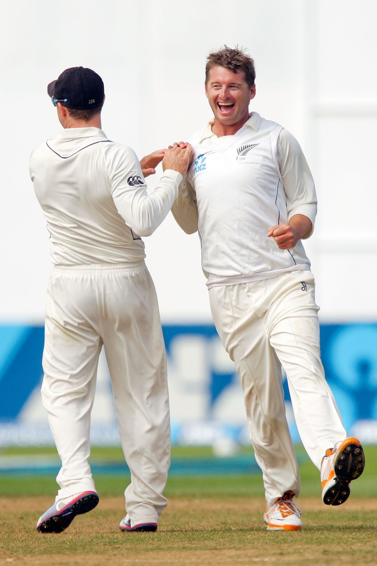 Bruce Martin finished with four wickets in the first innings, New Zealand v England, 2nd Test, Wellington, 2nd day, March 15, 2013