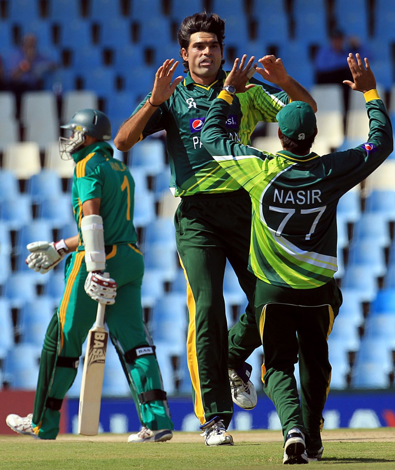Mohammad Irfan destroyed South Africa's top order, South Africa v Pakistan, 2nd ODI, Centurion, March 15, 2013