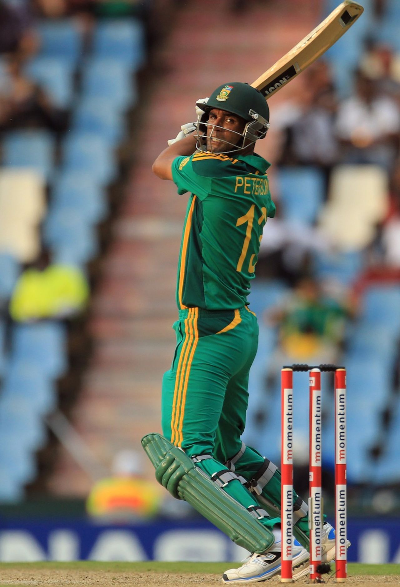 Robin Peterson carves one behind point, South Africa v Pakistan, 2nd ODI, Centurion, March 15, 2013