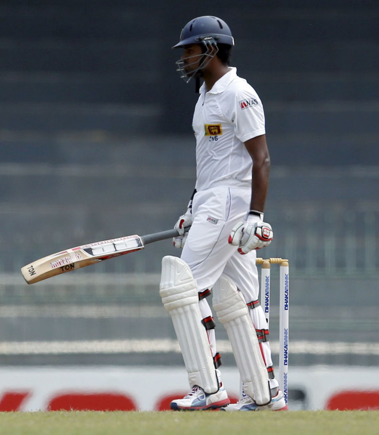 Lahiru Thirimanne fell for a duck, Sri Lanka v Bangladesh, 2nd Test, Colombo, 2nd day, March 17, 2013