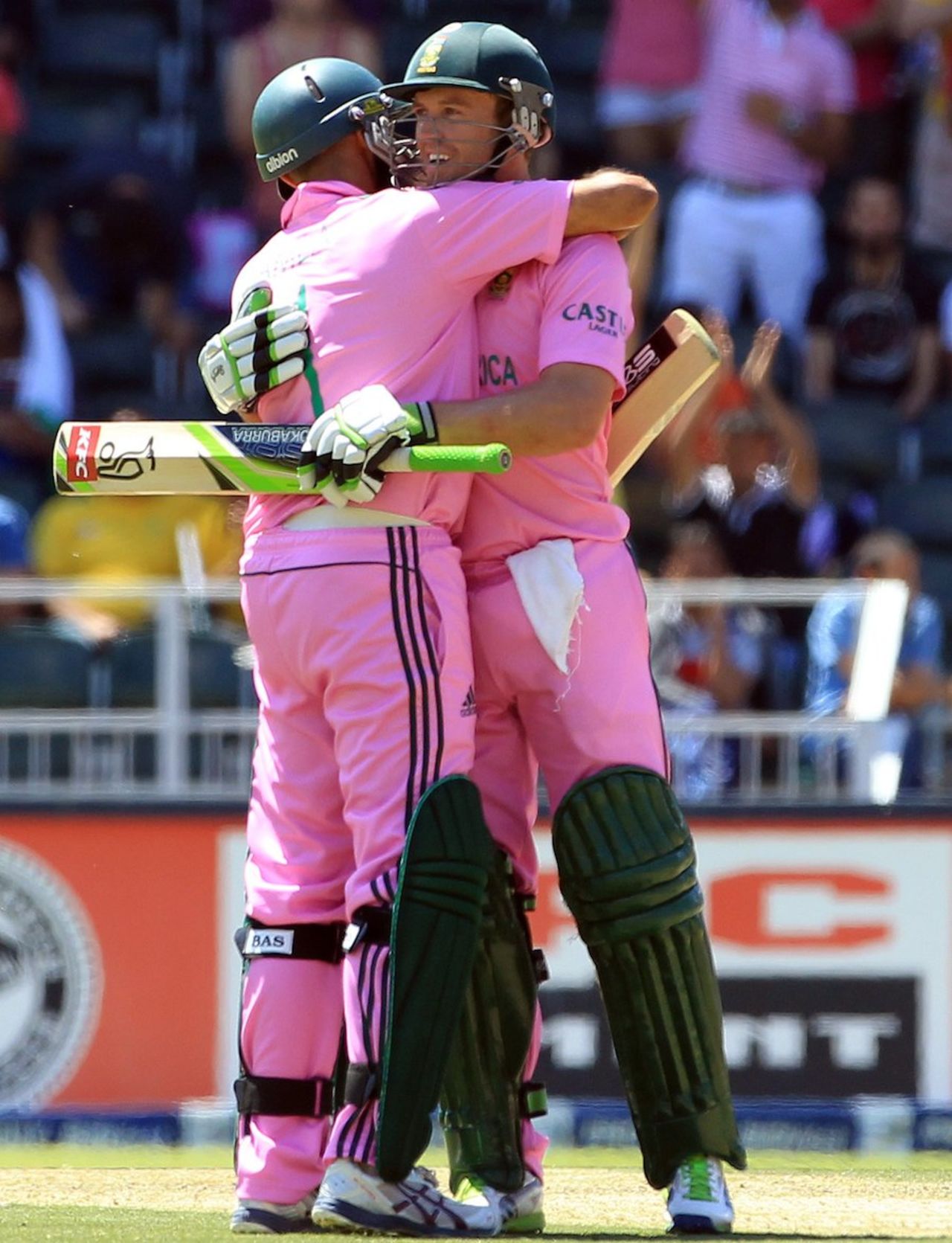 AB de Villiers and Hashim Amla scored centuries, South Africa v Pakistan, 3rd ODI, Johannesburg, March 17, 2013