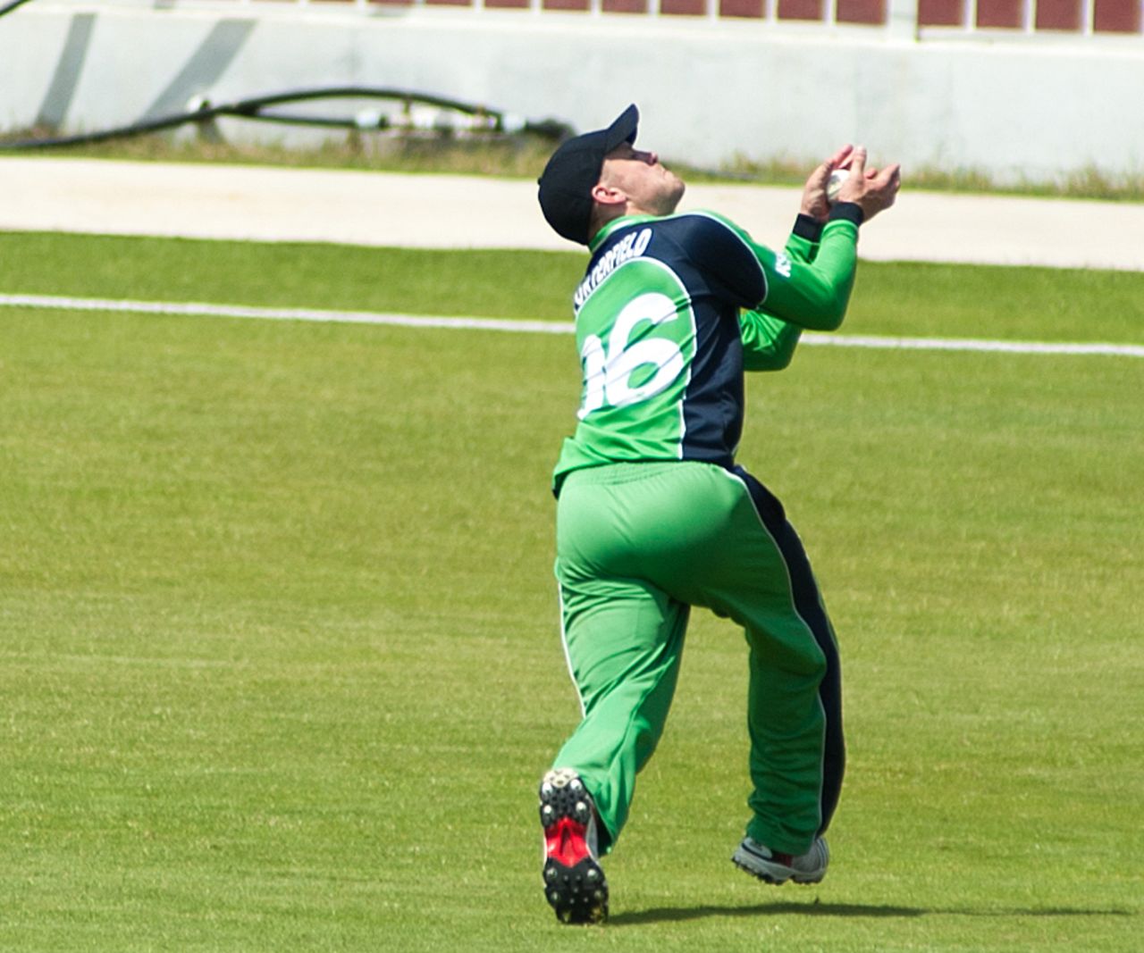 William Porterfield took three catches and scored a match-winning 77, United Arab Emirates v Ireland, ICC World Cricket League Championship, Sharjah, March 20, 2013