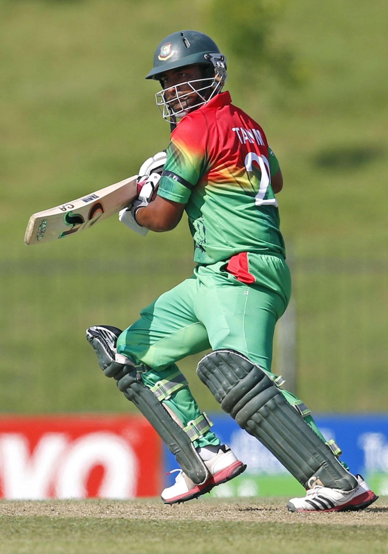 Tamim Iqbal guides the ball to the off side, Sri Lanka v Bangladesh, 1st ODI, Hambantota, March 23, 2013 
