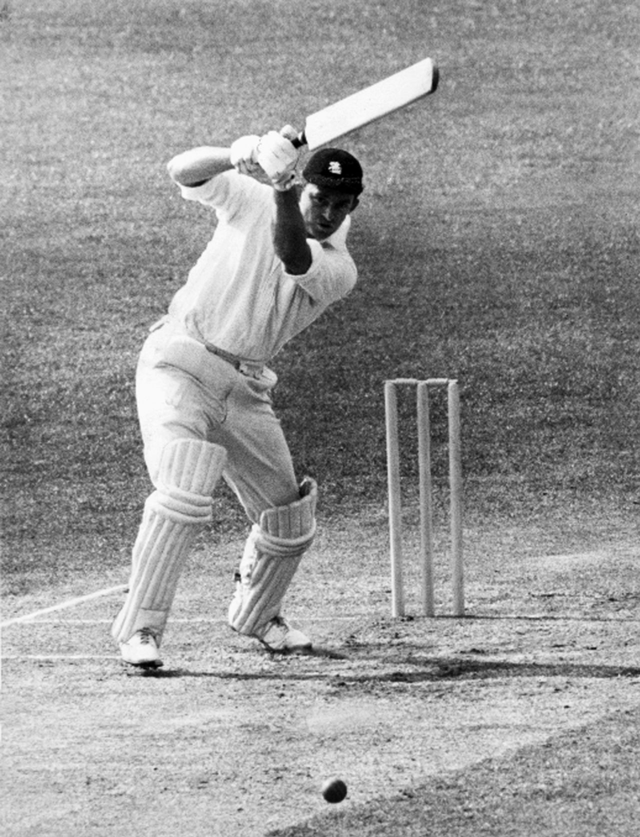 Bob Barber bats, Warwickshire v Surrey, The Oval, 11th May 1965