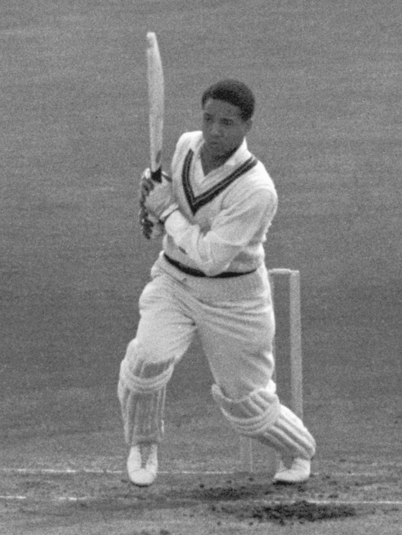Garry Sobers top-scored for West Indies in both innings, England v West Indies, 5th Test, The Oval, August 24, 1957