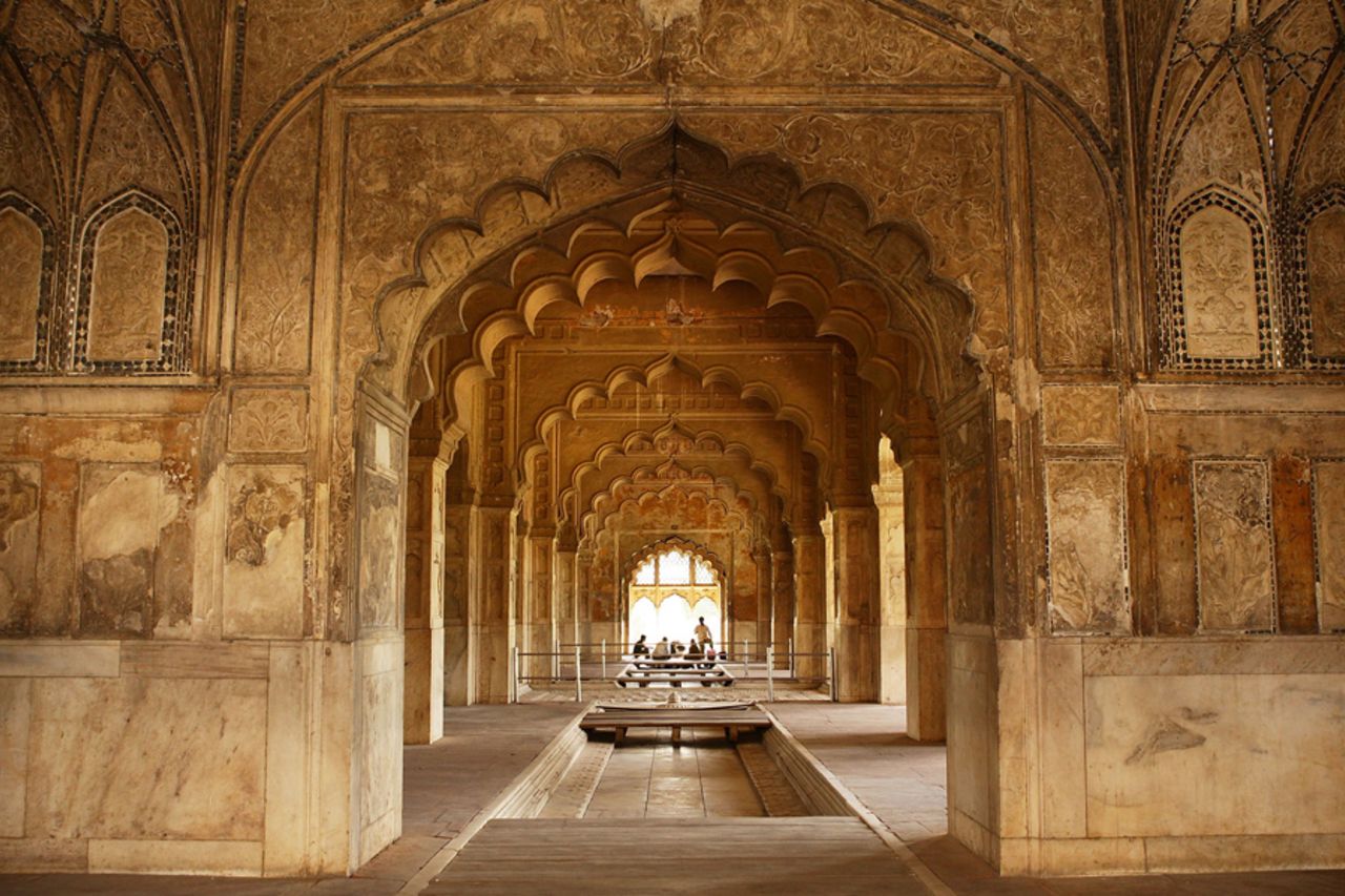 A view of inside the Red Fort, Delhi,September 30, 2010