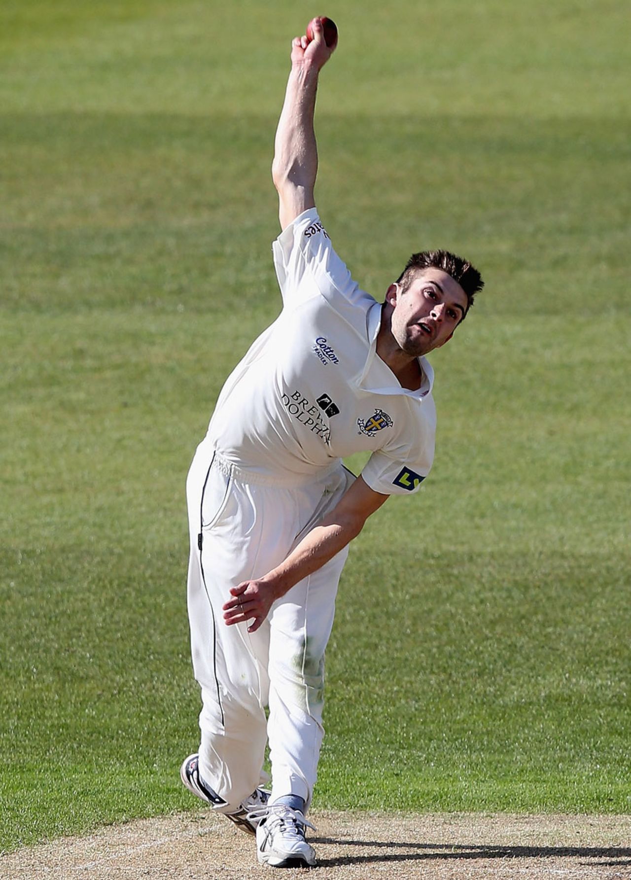 Mark Wood took three wickets after scoring a half-century, Nottinghamshire v Durham, Count Championship, Division One, Trent Bridge, 3rd day, May, 1, 2013