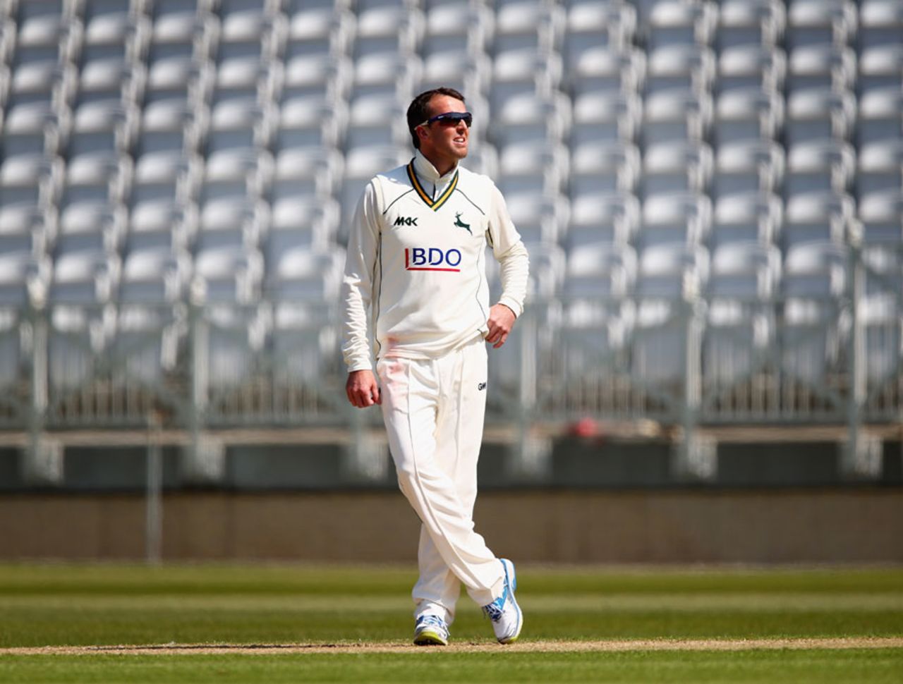 Graeme Swann had figures of 0 for 90 on his first bowl after surgery, Yorkshire v Derbyshire, County Championship, Division One, Headingley, 3rd day, May 1, 2013
