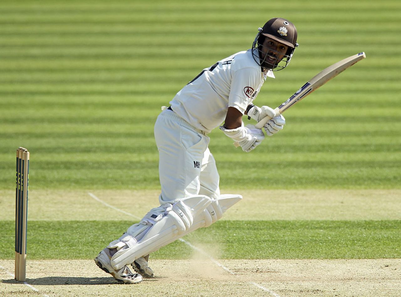 Arun Harinath make 61 on his return from injury, Surrey v Middlesex, County Championship, Division One, Lord's, 1st day, May 2, 2013