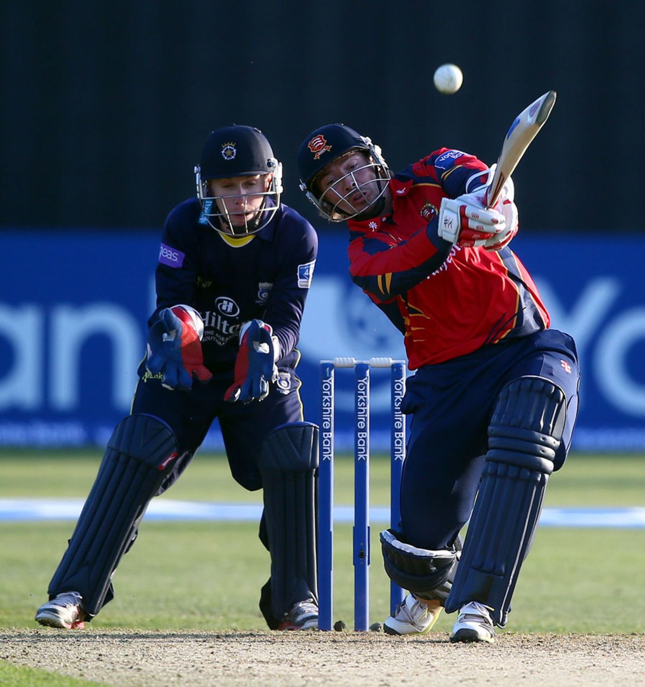 Graham Napier made 50 in just 29 balls, Essex v Hampshire, YB40 Group B, Chelmsford, May 3, 2012