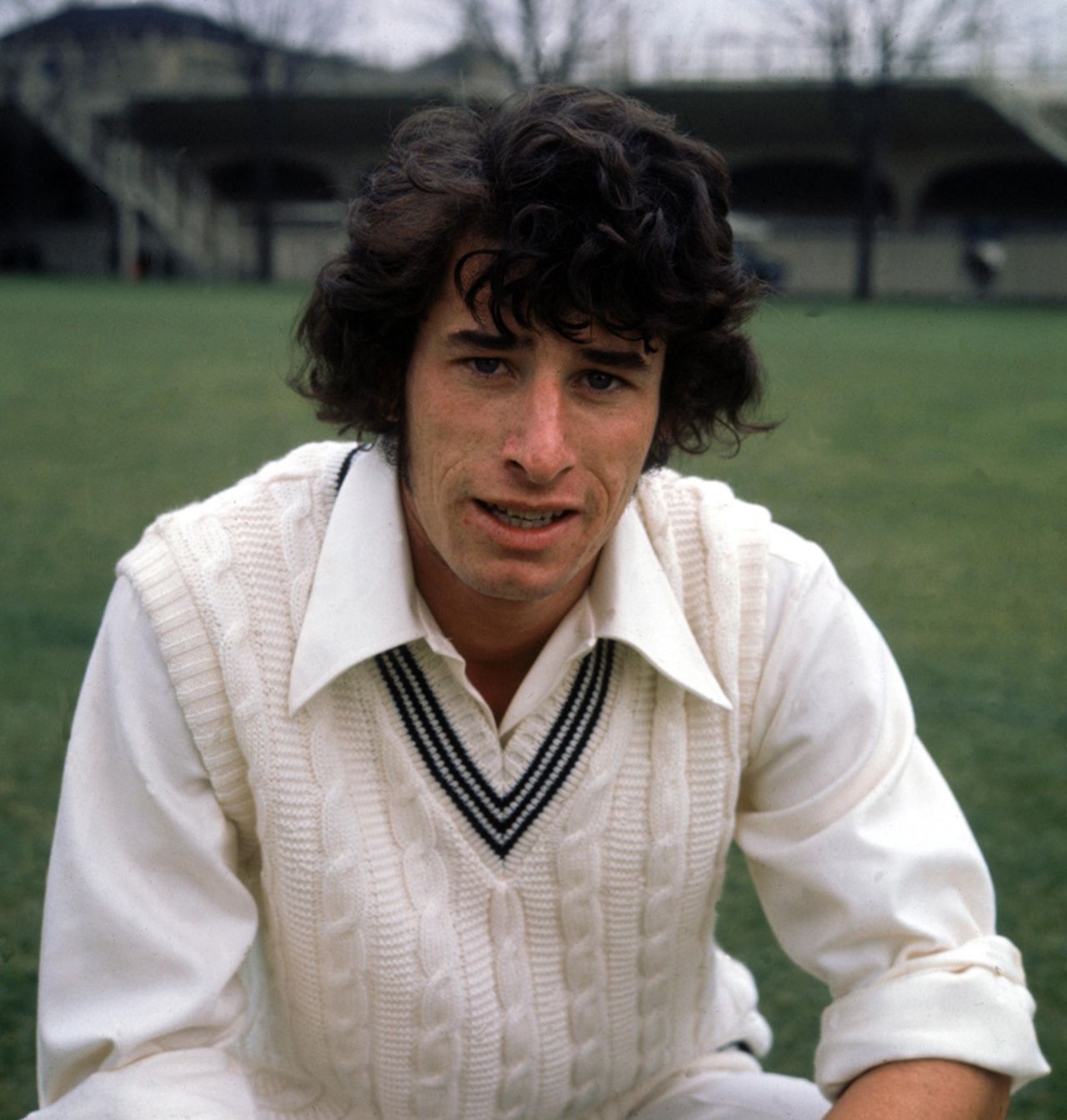 A 21-year-old Richard Hadlee on his first tour of England, 