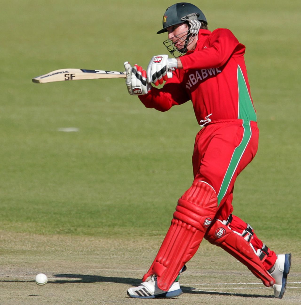 Brendan Taylor pulls to the leg side, Zimbabwe v Bangladesh, 2nd ODI, Bulawayo, May 5, 2013