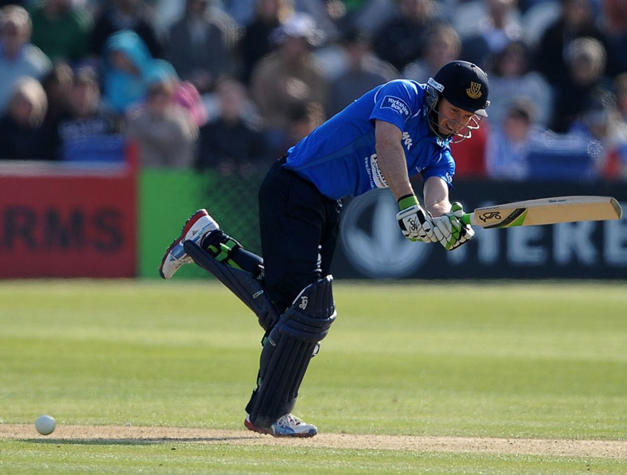 Ed Joyce flicks to leg, Sussex v Worcestershire, Yorkshire Bank 40, Group A, Hove, May 5, 2013