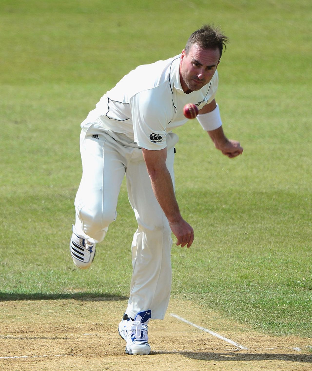 Mark Gillespie went wicketless in 12 second-innings overs, Derbyshire v New Zealanders, Tour Match, Derby, 3rd day, May, 6, 2013