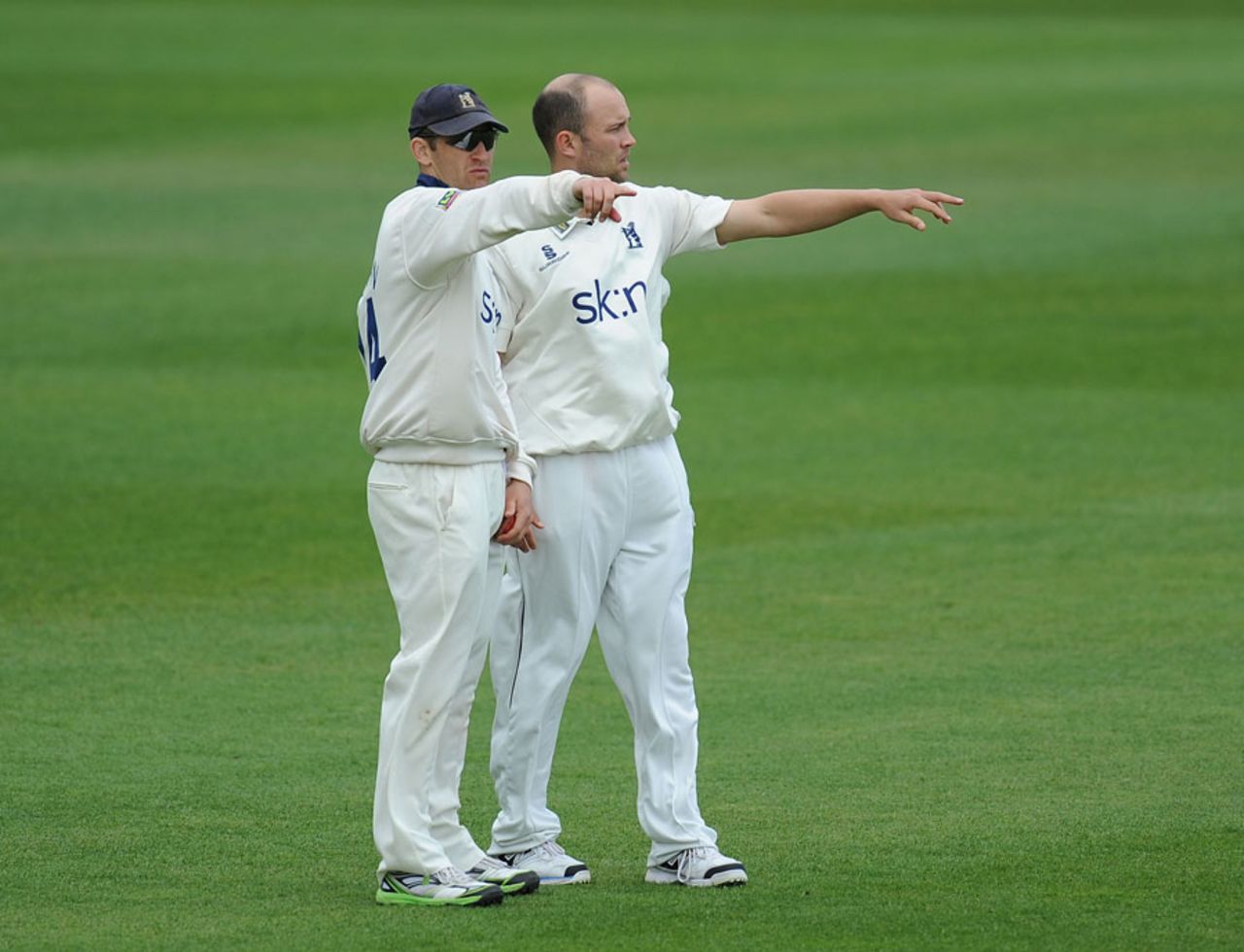 Jim Troughton had to call on Jonathan Trott's bowling, Warwickshire v Middlesex, County Championship, Division One, Edgbaston, 1st day, May 8, 2013