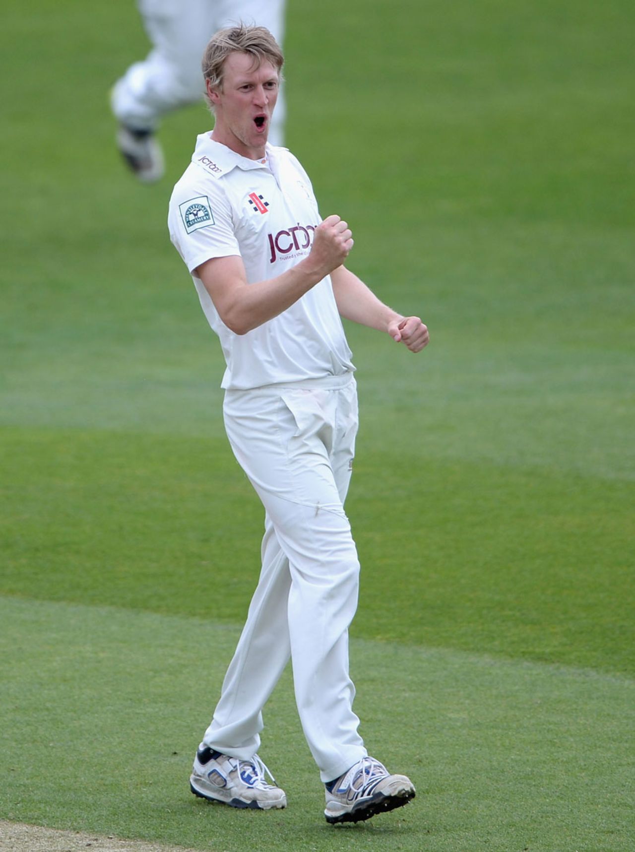 Steven Patterson took 2 for 46, Yorkshire v Somerset, County Championship, Division One, Headingley, 4th day, May 10, 2013