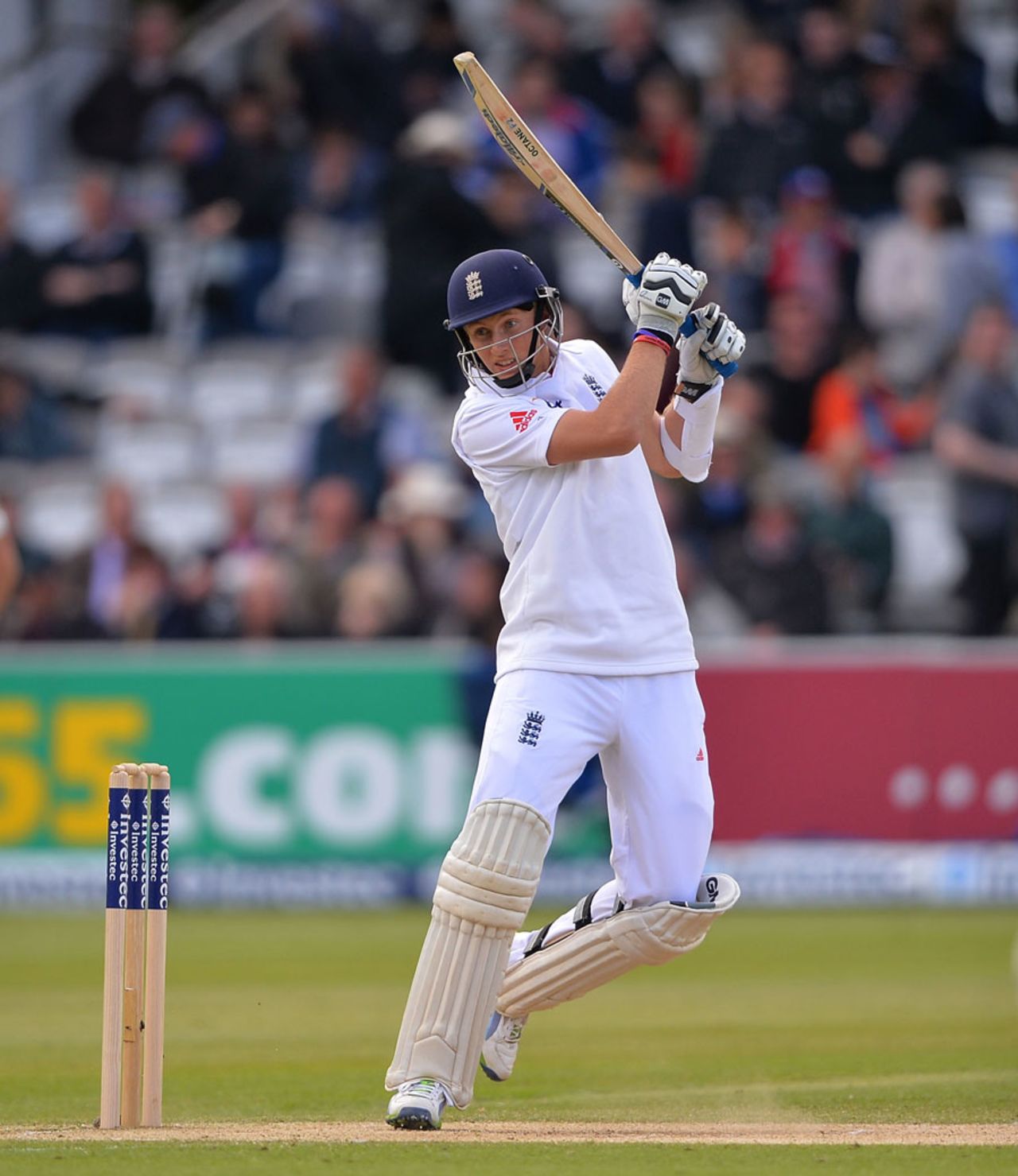 Joe Root play some confident strokes on his way to fifty, England v New Zealand, 1st Investec Test, Lord's, 3rd day, May 18, 2013