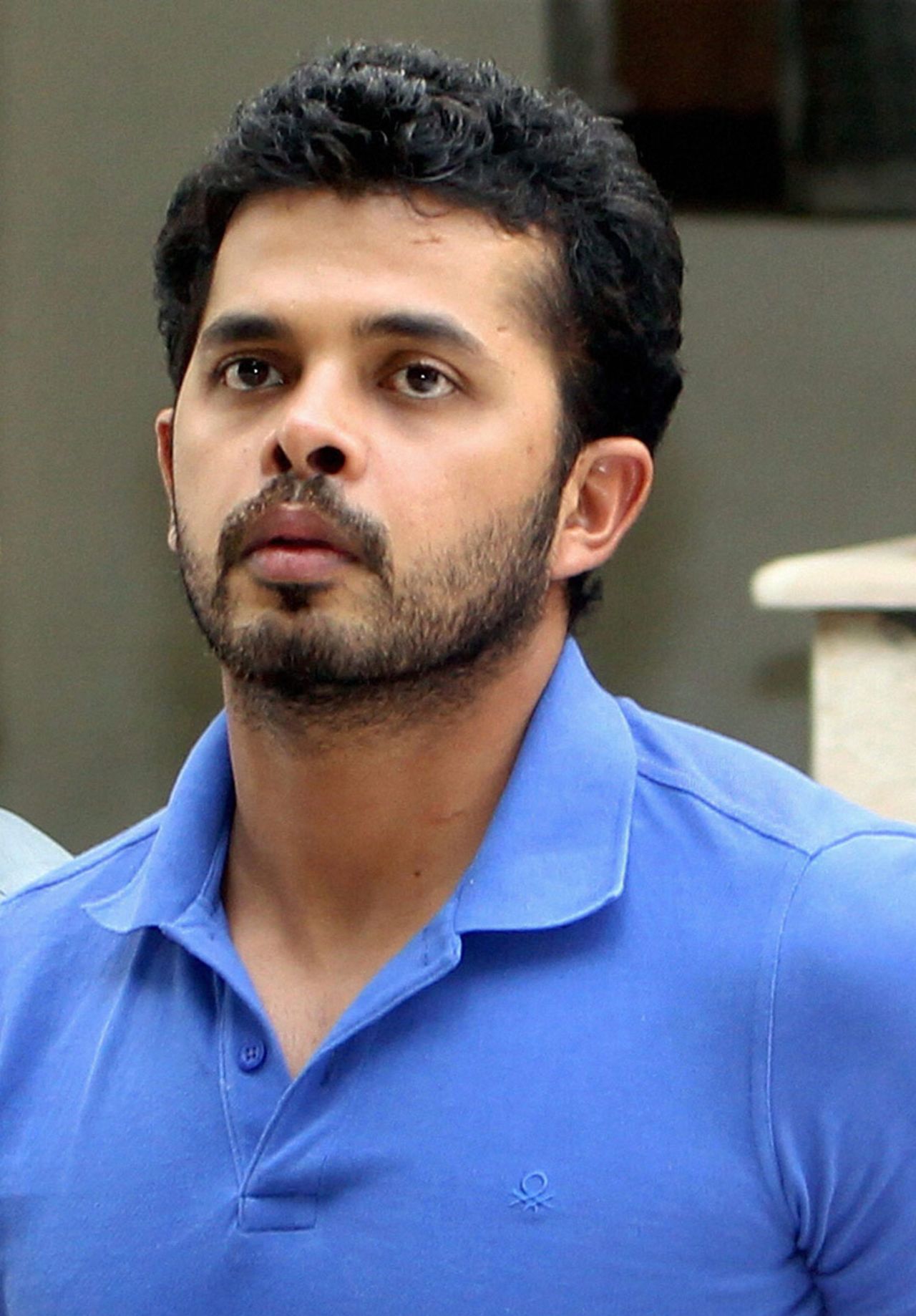 Sreesanth at a Delhi court, May 21, 2013