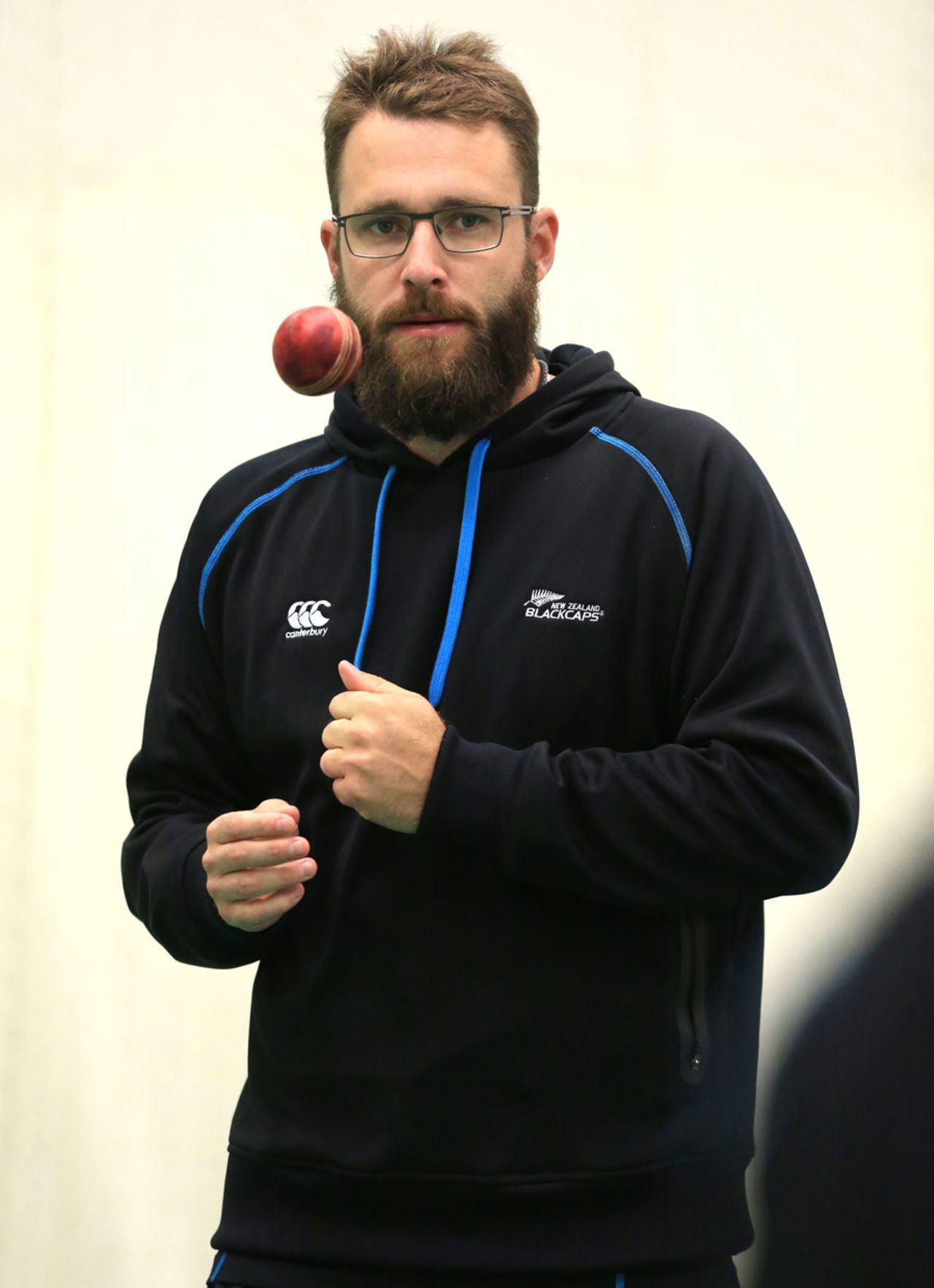 Daniel Vettori bowls in the nets, England v New Zealand, 2nd Investec Test, Headingley, May 23, 2013 