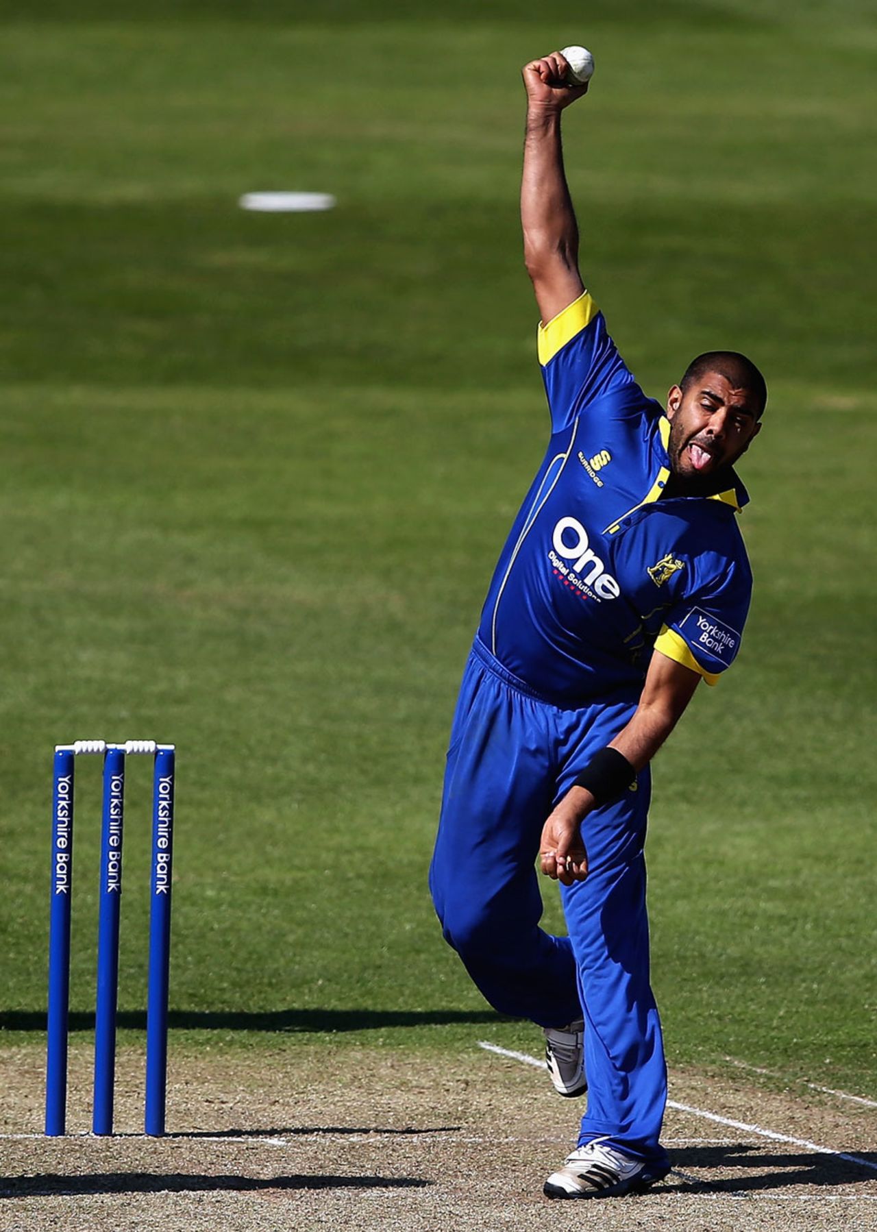 Jeetan Patel took 1 for 46, Northamptonshire v Warwickshire, Yorkshire Bank 40, Group A, Northampton, May, 27, 2013