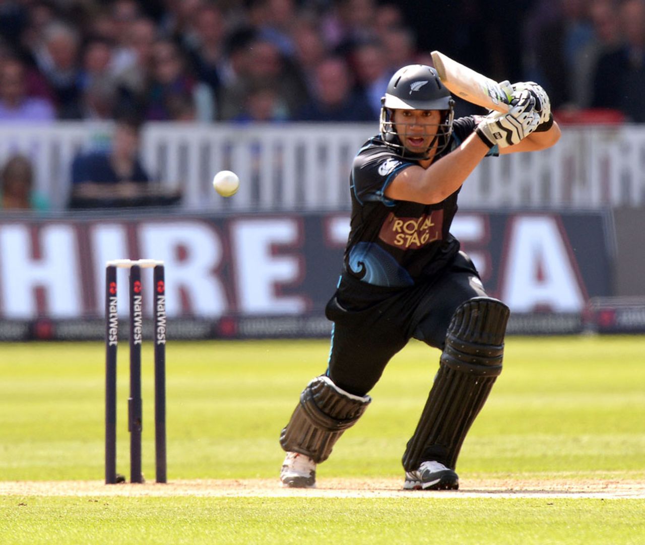 Ross Taylor steadied the ship for New Zealand, England v New Zealand, 1st ODI, Lord's, May 31, 2013