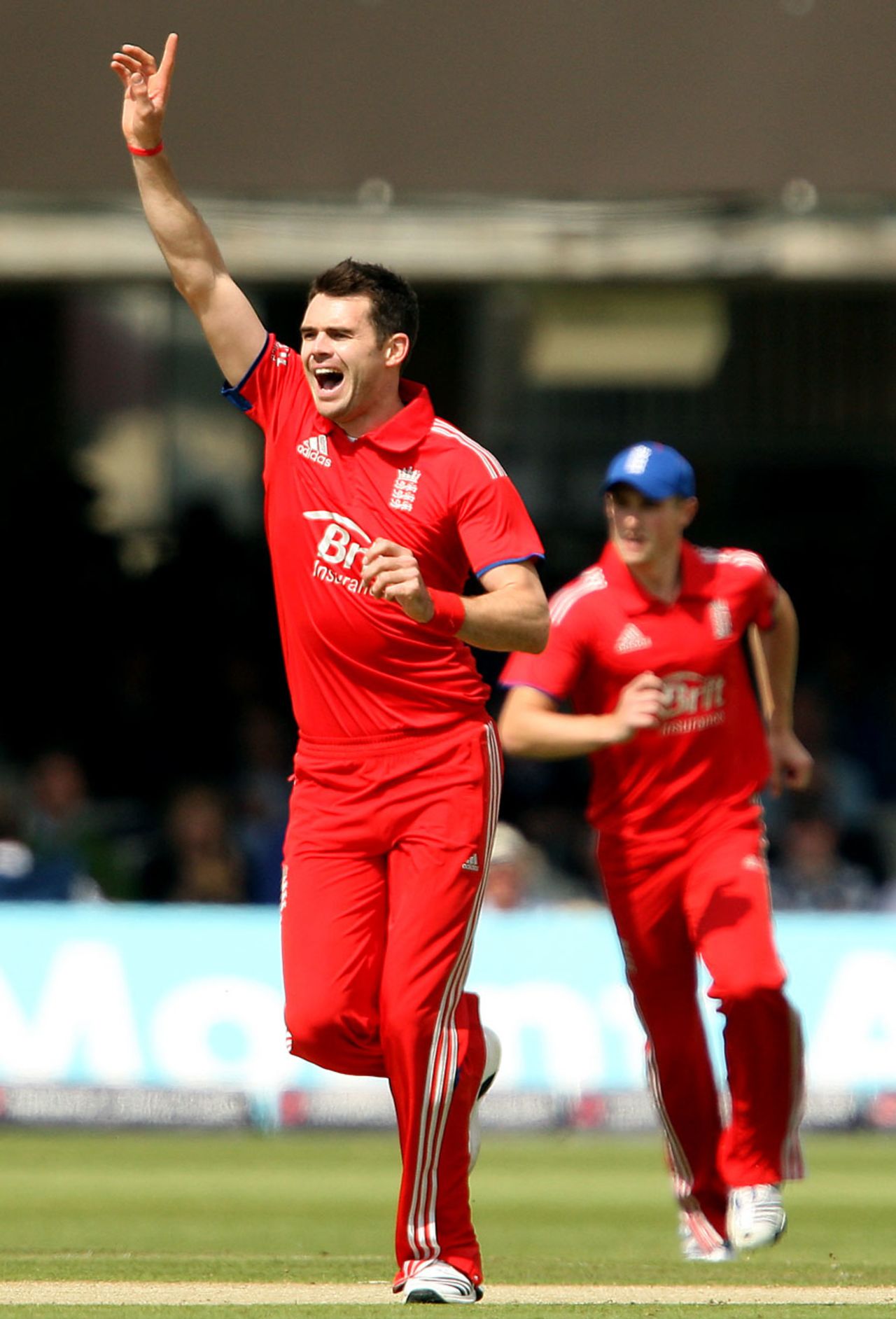James Anderson struck twice in his first over, England v New Zealand, 1st ODI, Lord's, May 31, 2013