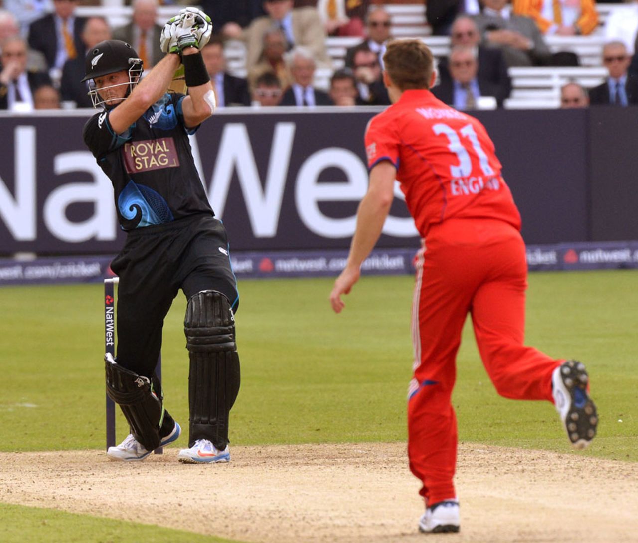 Martin Guptill made a steady half-century, England v New Zealand, 1st ODI, Lord's, May 31, 2013