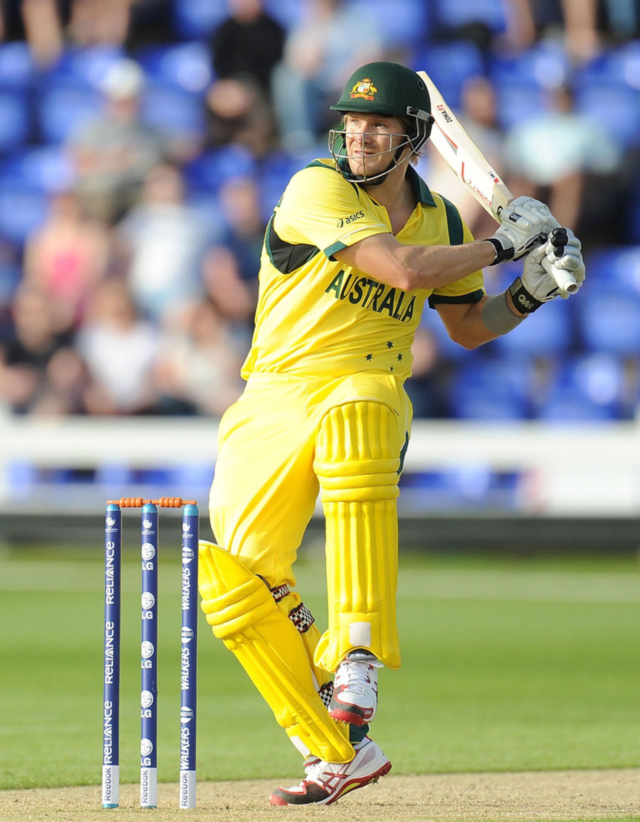 Shane Watson blazed 135 in just 98 balls, Australia v West Indies, Champions Trophy 2013 warm-up match, Cardiff, June 1