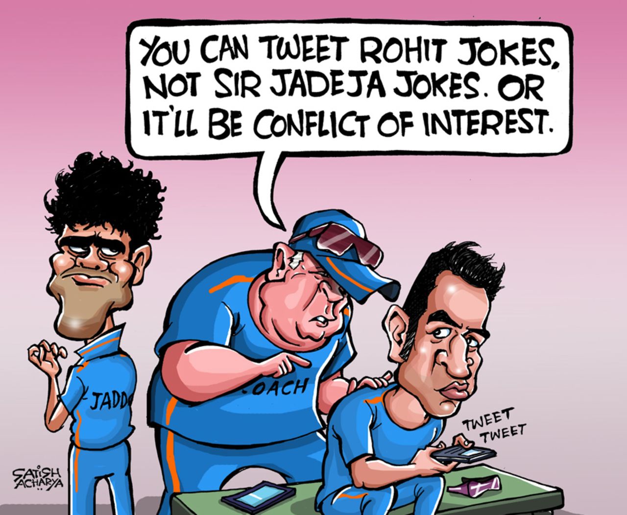 Cartoon: Conflict of interest