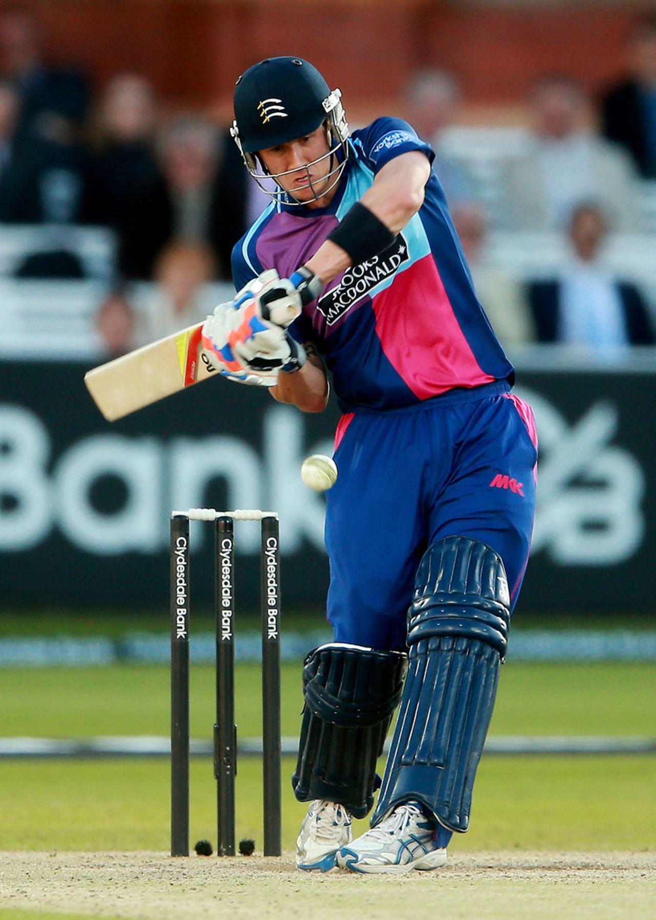 Joe Denly made 31, Middlesex v Somerset, YB40 Group C, Lord's, June 4, 2013