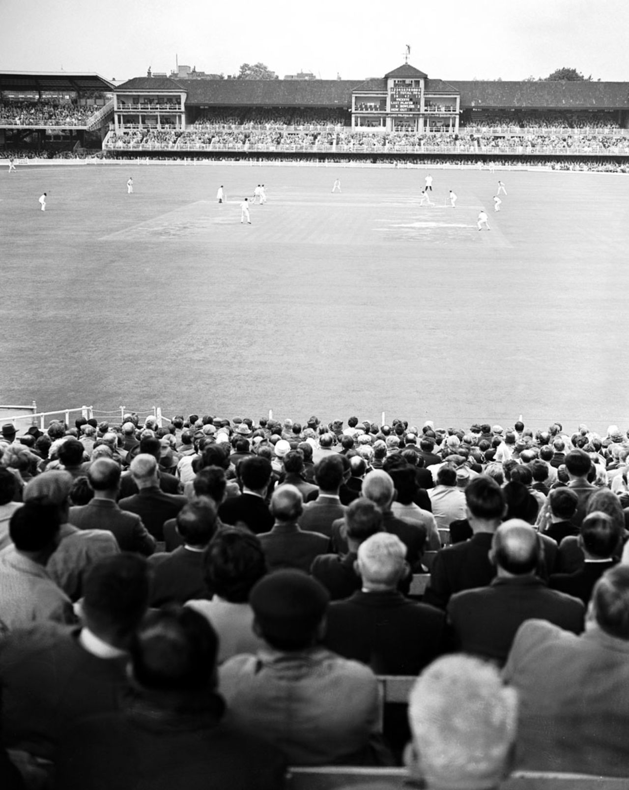 A general view from the back of the Mound Stand, Sussex v Worcestershire, Gillette Cup final, Lord's September 7, 1963