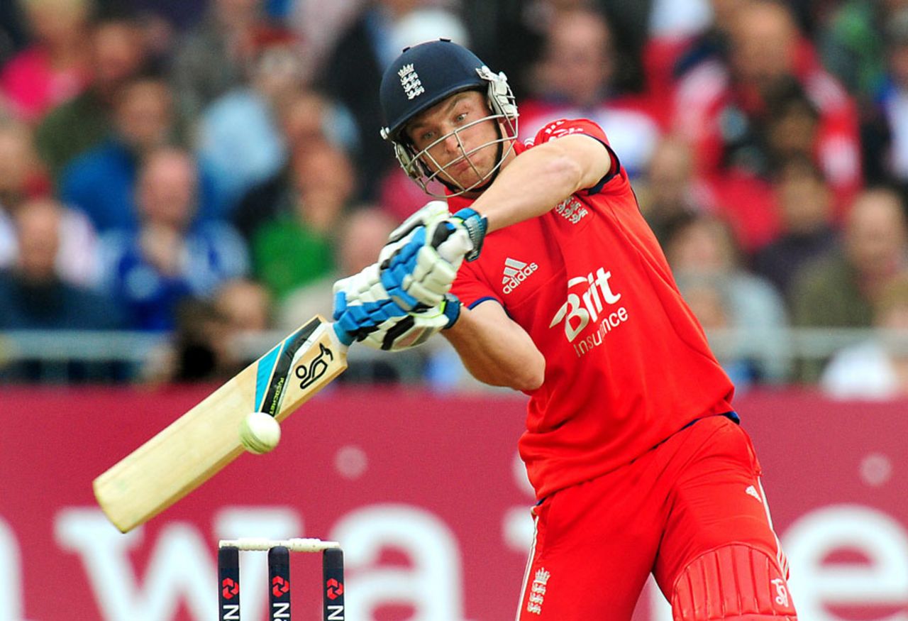 Jos Buttler produced some explosive hitting, England v New Zealand, 2nd ODI, Trent Bridge, June 5, 2013